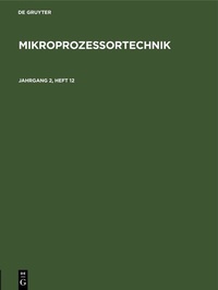 Abbildung von: MP. Jahrgang 2, Heft 12 - De Gruyter
