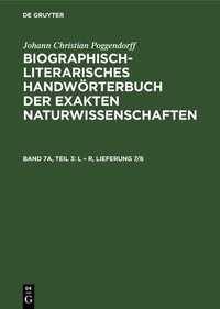 Abbildung von: L - R, Lieferung 7/8 - De Gruyter