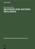Cover: Beitr&auml;ge zum antiken Realismus - De Gruyter