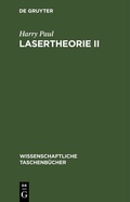 Cover: Lasertheorie II - De Gruyter