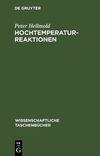 Abbildung von: Hochtemperaturreaktionen - De Gruyter