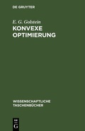 Cover: Konvexe Optimierung - De Gruyter