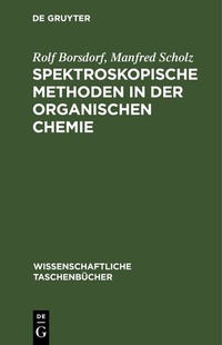 Abbildung von: Spektroskopische Methoden in der organischen Chemie - De Gruyter