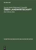 Cover: &Uuml;ber Landwirtschaft - De Gruyter