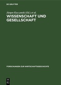 Cover: Wissenschaft und Gesellschaft - De Gruyter