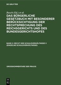 Cover: Recht der Schuldverh&auml;ltnisse II (einzelne Schuldverh&auml;ltnisse) - De Gruyter