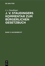 Cover: Sachenrecht - De Gruyter