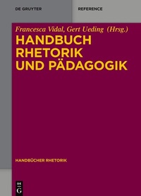 Abbildung von: Handbuch Rhetorik und Pädagogik - De Gruyter