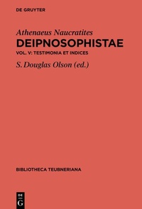 Abbildung von: Testimonia et Indices - De Gruyter