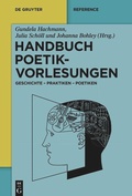Cover: Handbuch Poetikvorlesungen - De Gruyter