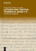 Abbildung von: Lothar von Trotha: Tagebuch, Band 1-5 - De Gruyter Oldenbourg