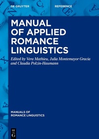 Abbildung von: Manual of Applied Romance Linguistics - De Gruyter