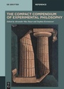 Cover: The Compact Compendium of Experimental Philosophy - De Gruyter