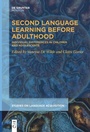 Cover: Second Language Learning Before Adulthood - De Gruyter Mouton
