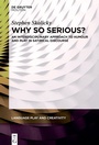 Cover: Why So Serious? - De Gruyter Mouton