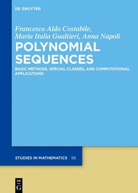 Abbildung von: Polynomial Sequences - De Gruyter