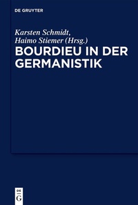 Abbildung von: Bourdieu in der Germanistik - De Gruyter