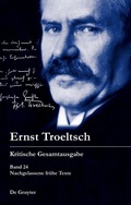 Cover: Nachgelassene fr&uuml;he Texte - De Gruyter
