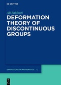 Cover: Deformation Theory of Discontinuous Groups - De Gruyter