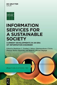 Abbildung von: Information Services for a Sustainable Society - De Gruyter Saur