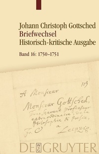 Abbildung von: Juni 1750 - März 1751 - De Gruyter