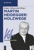 Cover: Martin Heidegger: Holzwege - De Gruyter