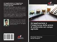 Abbildung von: Un'applicazione e l'importanza della prova di uniformità nel campo agricolo - Edizioni Sapienza