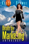 Cover: Death by Marketing Anthology (Speculative Fiction Parable Anthology) - Living Sensical Press