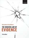 Cover: The Modern Law of Evidence - Oxford University Press