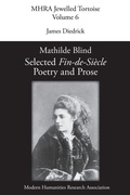 Cover: Mathilde Blind - Texts and Translations