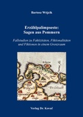 Cover: Erz&auml;hlpalimpseste: Sagen aus Pommern - Kovac, Dr. Verlag