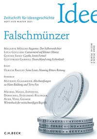 Abbildung von: Zeitschrift für Ideengeschichte Heft XV/4 Winter 2021 - C.H.BECK