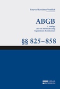 Cover: Gro&szlig;kommentar zum ABGB - Klang Kommentar - Verlag &Ouml;sterreich