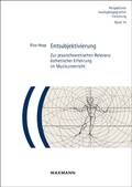 Cover: Entsubjektivierung - Waxmann