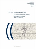 Cover: Entsubjektivierung - Waxmann Verlag GmbH