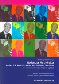 Abbildung von: Reden zur Musikkultur - Hochschule f. Musik, Theater u. Medien Hannover