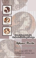 Cover: Alphonse Mucha | Cross Stitch Pattern (Stained glass window for the facade of the Fouquet boutique) - Stained glass window for the facade of the Fouquet boutique