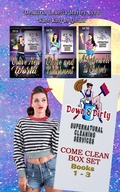 Cover: Down & Dirty Supernatural Cleaning Services Boxset Books 1-3: Grave New World, Grime and Punishment, A Farewell to Charms - Little Fish Publishing