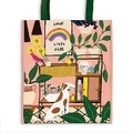 Cover: Love Lives Here Reusable Tote - Mudpuppy Press