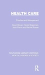 Cover: Health Care - Routledge