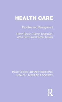 Enlarge image Cover: Health Care - Routledge