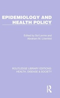 Cover: Epidemiology and Health Policy - Routledge