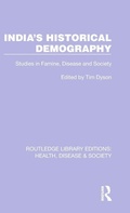 Cover: India's Historical Demography - Routledge