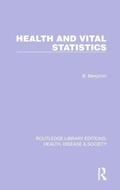 Cover: Health and Vital Statistics - Routledge