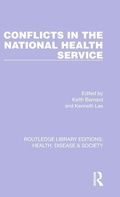 Cover: Conflicts in the National Health Service - Routledge
