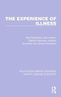 Enlarge image Cover: The Experience of Illness - Routledge