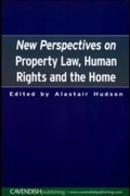 Cover: New Perspectives on Property Law - Routledge Cavendish