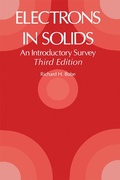 Cover: Electrons in Solids - Academic Press