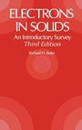 Cover: Electrons in Solids - Academic Press