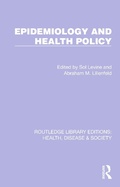 Cover: Epidemiology and Health Policy - Routledge